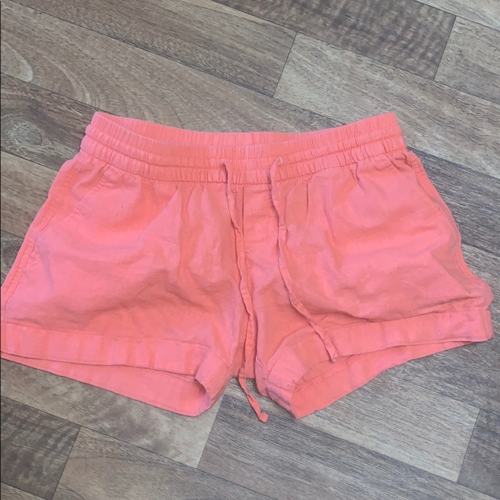 Peachy summer shorts